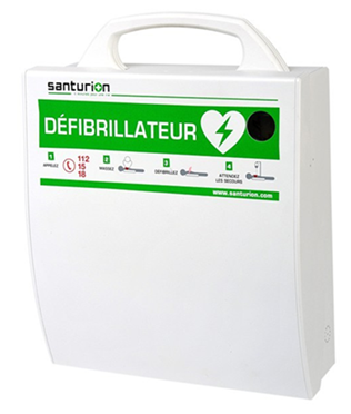 Custom storage enclosure for a defibrillator
